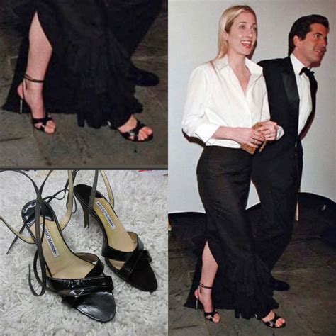 carolyn bessette prada sandals|carolyn bessette kennedy red lipstick.